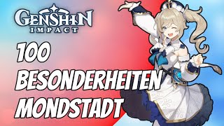 Genshin Impact Deutsch  100 Besonderheiten aus Mondstadt in 15 Minuten  Guide  Tipps  Tricks [upl. by Eras806]