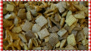 Super Flavorized Cereal Snack Mix Recipe  Noreens Kitchen [upl. by Enyamrahc]