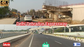 Delhi Dehradun Expressway Akshardham to Shastri Park  Fast chal raha hai kam 4k royalaryavlogs [upl. by Hairakcaz71]