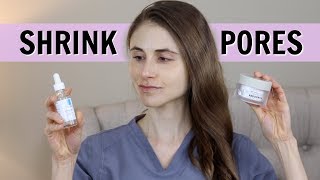 SHRINK YOUR PORES TIPS FROM A DERMATOLOGIST DR DRAY [upl. by Ardna570]