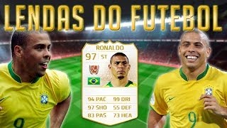 LENDAS DO FUTEBOL  RONALDO  FIFA 14 [upl. by Arua]