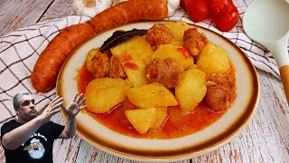 Patatas a la Riojana  Receta Tradicional muy Fácil Rápida y Deliciosa RECETA DE LA ABUELA 💥💥 [upl. by Ennayk]