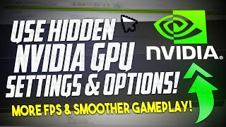 🔧 These HIDDEN Nvidia SETTINGS gain upto 25 MORE FPS amp Lower INPUT latency ✅ [upl. by Yddub]