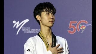 TaeJoon Park Taekwondo Highlights 2024 Paris olympic gold medalist in 58 kg category taekwondo [upl. by Nyer]