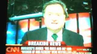 Tom Brokaw breaking news of Tim Russerts death today [upl. by Kaz]