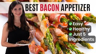 BACON WRAPPED ASPARAGUS The Best Way To Make It [upl. by Reyam]