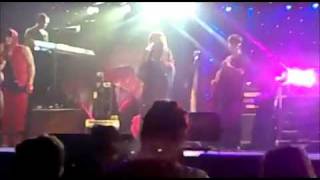 Miley Cyrus singing On Melancholy Hill by Gorillaz on Perth Australia  Gypsy Hear Tour [upl. by Ierdna]