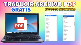 Como Traducir Archivo PDF Sin Perder el Formato Sin Perder el Diseño Sin Limite y Gratis [upl. by Verena492]