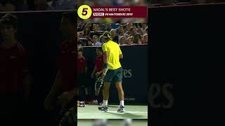 5️⃣ RAFAEL NADALS EPIC SHOT AGAINST MATOSEVIC IN 2013 🎾💥 [upl. by Craddock]