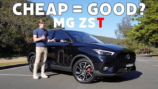 Are MGs actually worth buying  MG ZST Review [upl. by Bohaty]