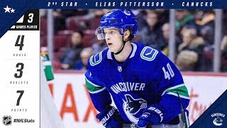 Pettersson collects second star of the week [upl. by Kev]