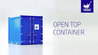 Open Top Container Modex Energy [upl. by Haines429]