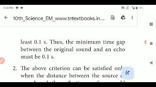 10th Physics Acoustics Part 11 [upl. by Royall5]