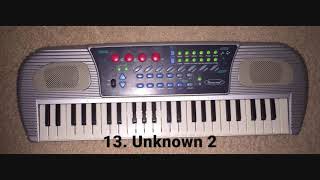 Burswood LS490BSankai01870K Toy Keyboards Demo Songs [upl. by Notlad]