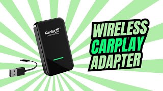 Carlinkit 2024 30 Wireless CarPlay Dongle Review Upgrade Your Car Today [upl. by Goodrow520]