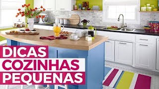 Como decorar cozinha pequena SIMPLICHIQUE [upl. by Yhtrod]