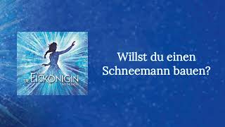 Frozen The Musical German Willst Du Einen Schneemann Bauen Do You Want To Build A Snowman [upl. by Reginald48]