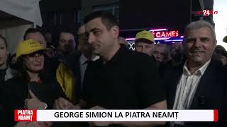 George Simion la Piatra Neamt [upl. by Winwaloe]