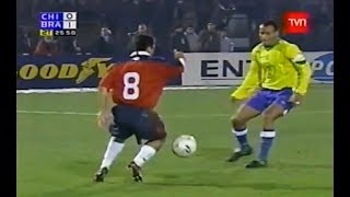 David Pizarro vs Brasil Highlights  Clasificatorias al Mundial  06062004 [upl. by Isnyl]