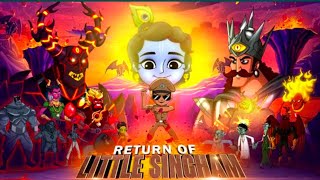 Return of little Singham Full movie 😈😈😈😈2024 part1 👍little Singhamcartoonviralvideo [upl. by Kimmi]