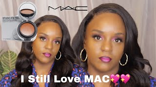 NEW MAC STUDIO FIX TECH CREAM TO POWDER FOUNDATION REVIEW [upl. by Krauss]