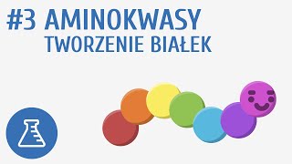 Aminokwasy tworzenie białek 3  Biologiczne związki organiczne [upl. by Qifar]