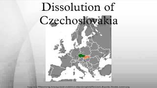 Dissolution of Czechoslovakia [upl. by Annis]