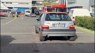 Autodromo di Vallelunga time attack Italia 08 082024 Saxo vts 16 16v best lap 2025 [upl. by Icken]