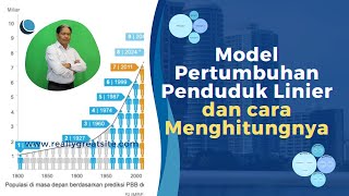 CARA MENGHITUNG PERTUMBUHAN PENDUDUK [upl. by Ccasi]