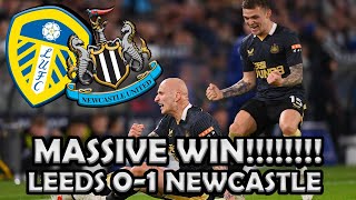 MASSIVE WIN LEEDS VS NEWCASTLE 01 [upl. by Ahsaet249]