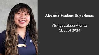 From quiet to confident student shares how Alvernia transformed her life [upl. by Frasco271]