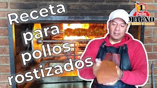 Receta para pollos rostizados [upl. by Lener]