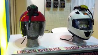 EICMA 2011  Tergicristallo per visiera casco [upl. by Welcher721]