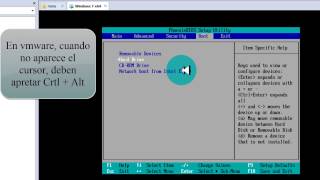 vmware bootear imagen iso tutorial [upl. by Artenra289]