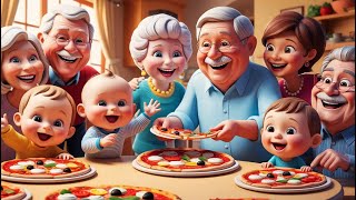 quotYummy Pizza Party Song  Fun Nursery Rhyme for Kids 🍕🎉quot [upl. by Benis247]