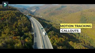 CALLOUTS amp Motion Tracking  WONDERSHARE FILMORA  Tutorial [upl. by Aryl565]