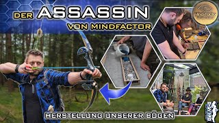 Part 22👁️🏹 Mindfactor Bogensport Herstellung amp Übergabe unserer Assassin Bögen [upl. by Htiekal918]