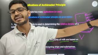 Applications of Archimedes Principle  Ch9 Gravitation Class 9th  New NCERT  BY RAJEEV KUMAR [upl. by Arak]