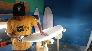 Timmy Patterson surf board shaper 3 [upl. by Wolpert608]