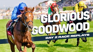 Qatar Goodwood Festival Replays Day Two Ft Notable Speech and Big Mojo [upl. by Netaf159]