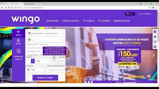 vuelos economicos como comprar vuelos baratos  economicos wingo  tickets de avion [upl. by Silisav]