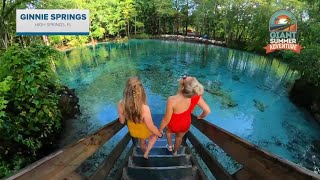 Giant Summer Adventure Ginnie Springs in High Springs Florida [upl. by Elatsyrk]