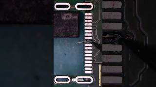 Dock Connector Fix Demo smartphone sctech repairiphone [upl. by Anij537]