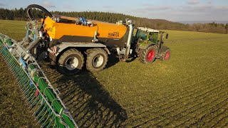 KAWECO PROFI 2  FENDT 724 VARIO  GÄRSUBSTRAT AUSBRINGEN  KAPELLENHOF SALMTAL  Schlepperfahrer718 [upl. by Pattin]