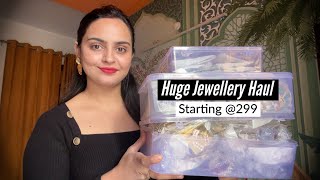 Biggest Jewellery Haul starting  299 [upl. by Elyk]