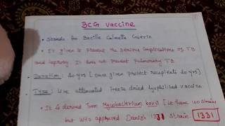 BCG Vaccine [upl. by Ayamahs237]