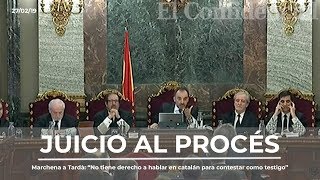 Marchena le explica a Tardà por qué no puede testificar en catalán [upl. by Nivat]