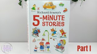 Richard Scarrys 5Minute Stories  Part One  Classic Stories  Young Readers [upl. by Tamiko620]