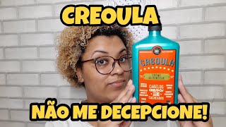 TESTANDO CREME DE PENTEAR CREOULA  RESENHA DA VIDA REAL [upl. by Htur]