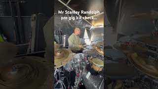 Backstage pre show for Steve Lacy  Laneway Festival Melbourne 2024 with Stanley Randolph on drums [upl. by Hsot]